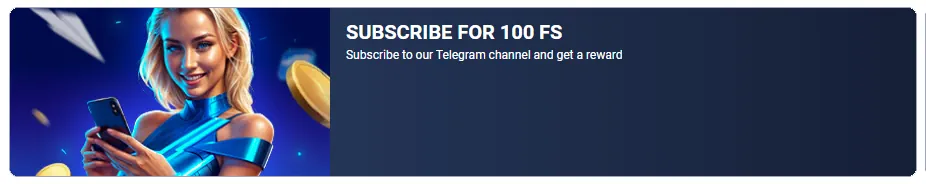 1xBet Telegram Bonus Screenshot